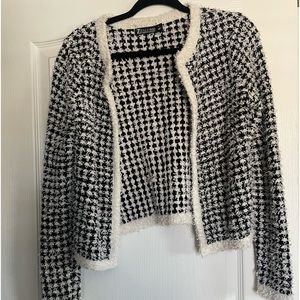 Checkered Cardigan